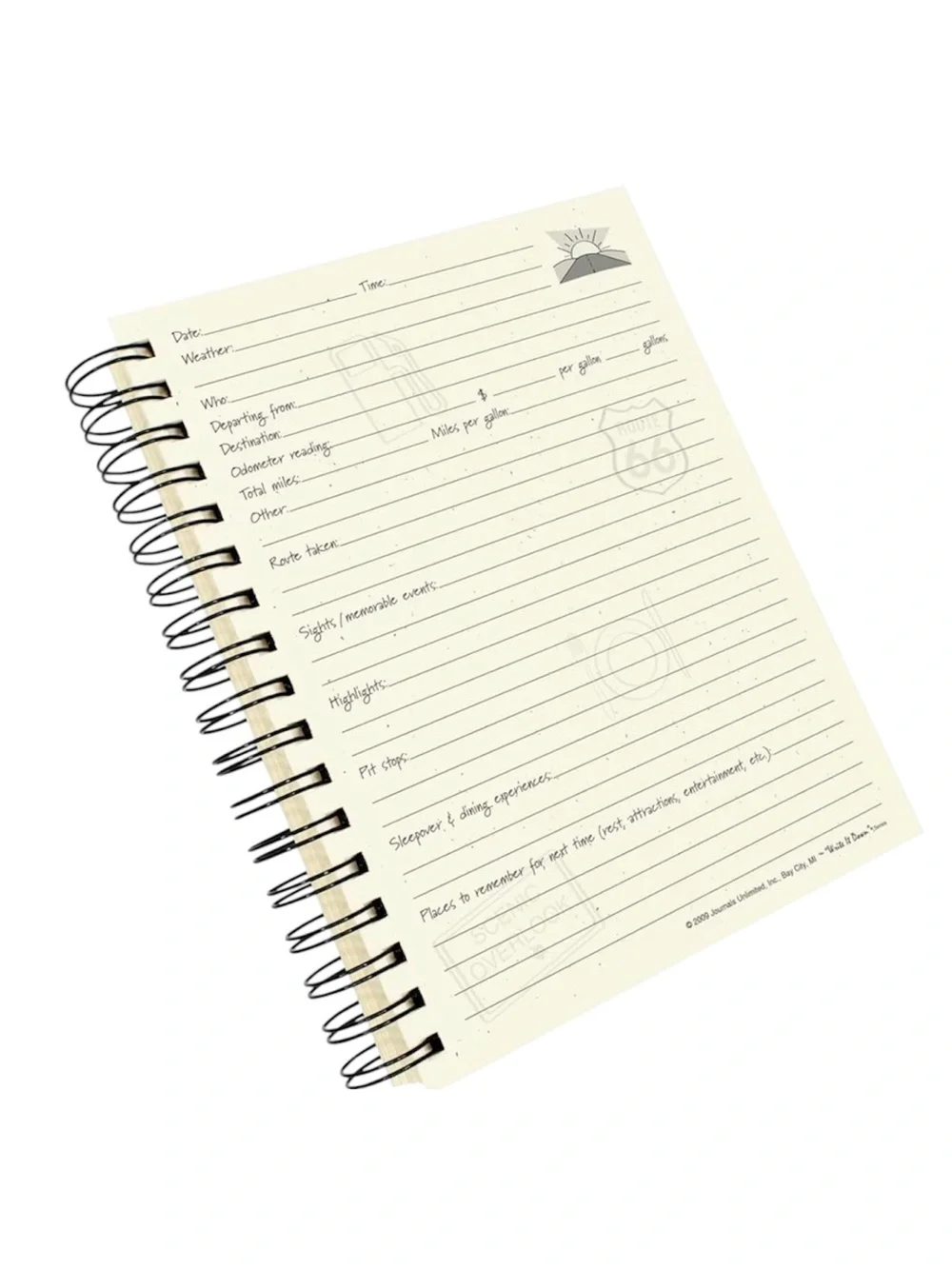 RV There Yet Write it Down Guided Road Trip Journal NWT